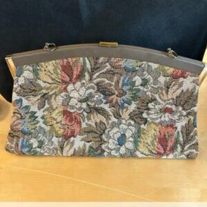 Vintage Dover Tapestry Carpet Bag Handbag Purse